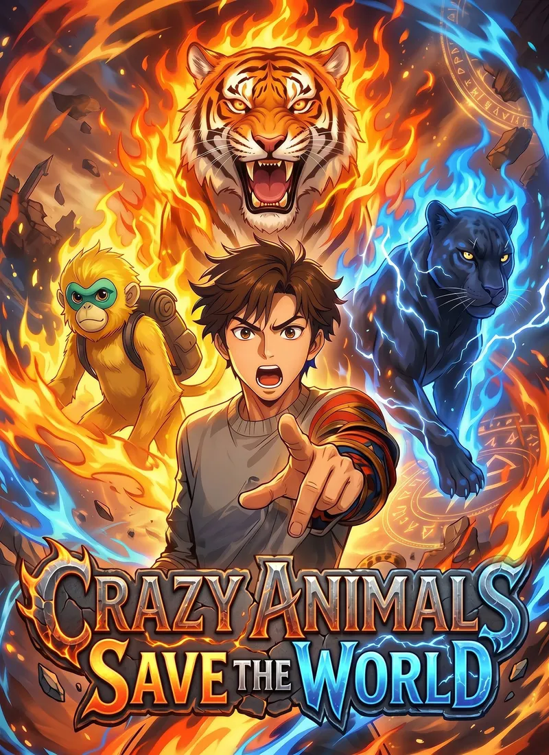 [Dubbed] Crazy Animals Save the World cover