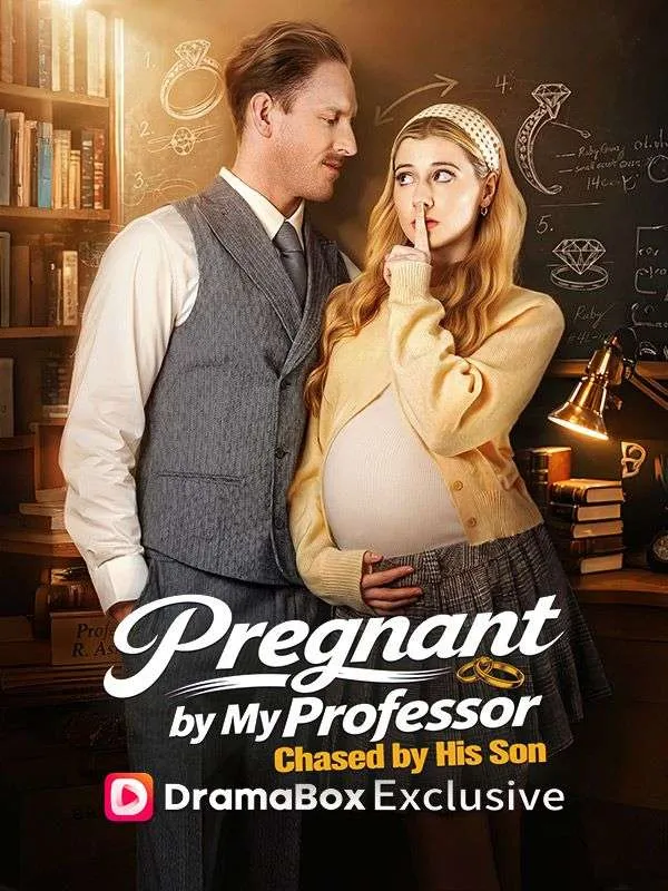 Pregnant by My Professor, Chased by His Son cover