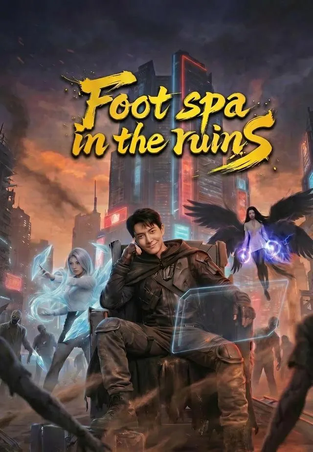 Foot spa in the ruins cover
