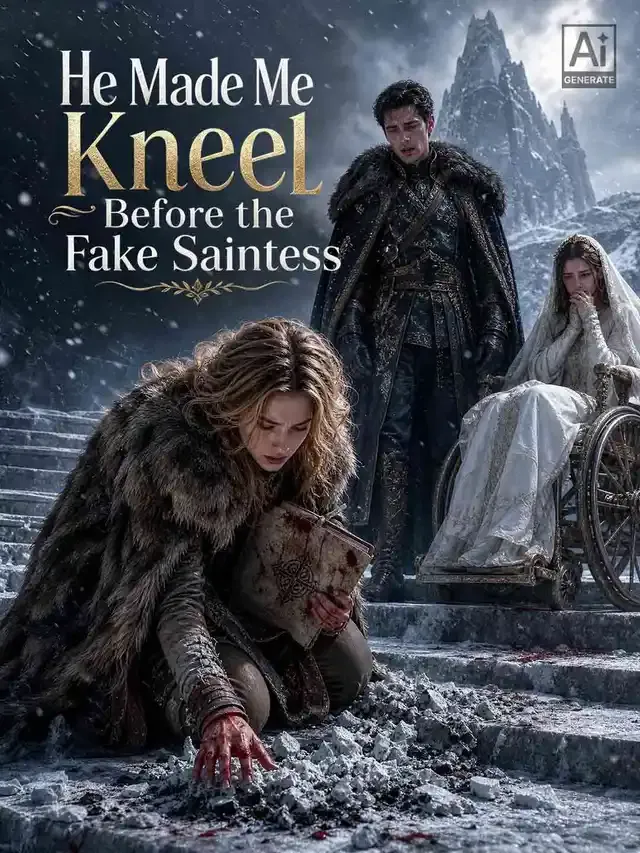 He Made Me Kneel Before the Fake Saintess cover