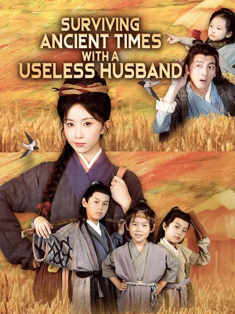Surviving Ancient Times with a Useless Husband cover