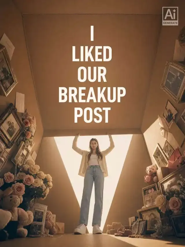 I Liked Our Breakup Post cover