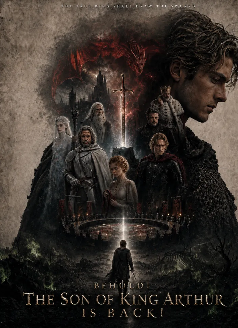 Behold!The Son of King Arthur is Back! cover
