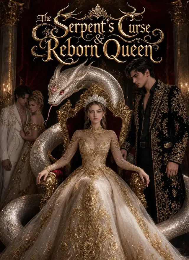 The Serpent’s Curse & Reborn Queen cover